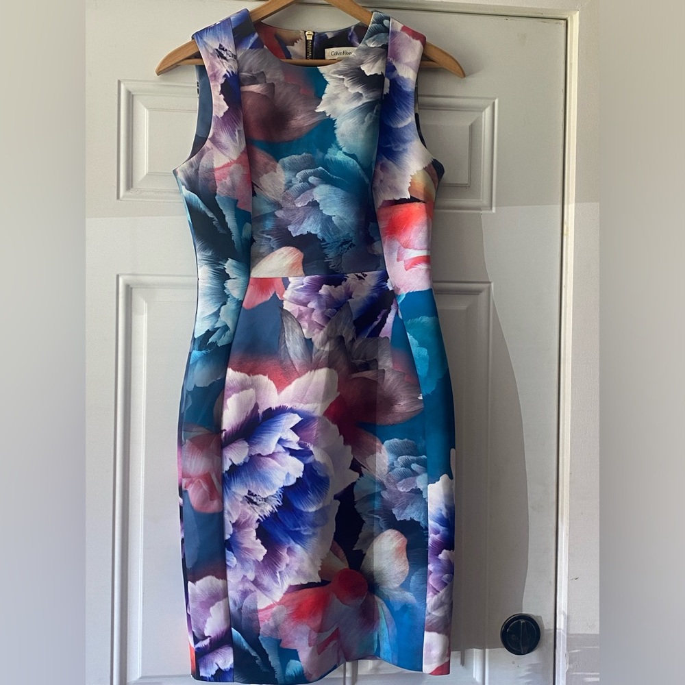 Floral Calvin Klein Dress